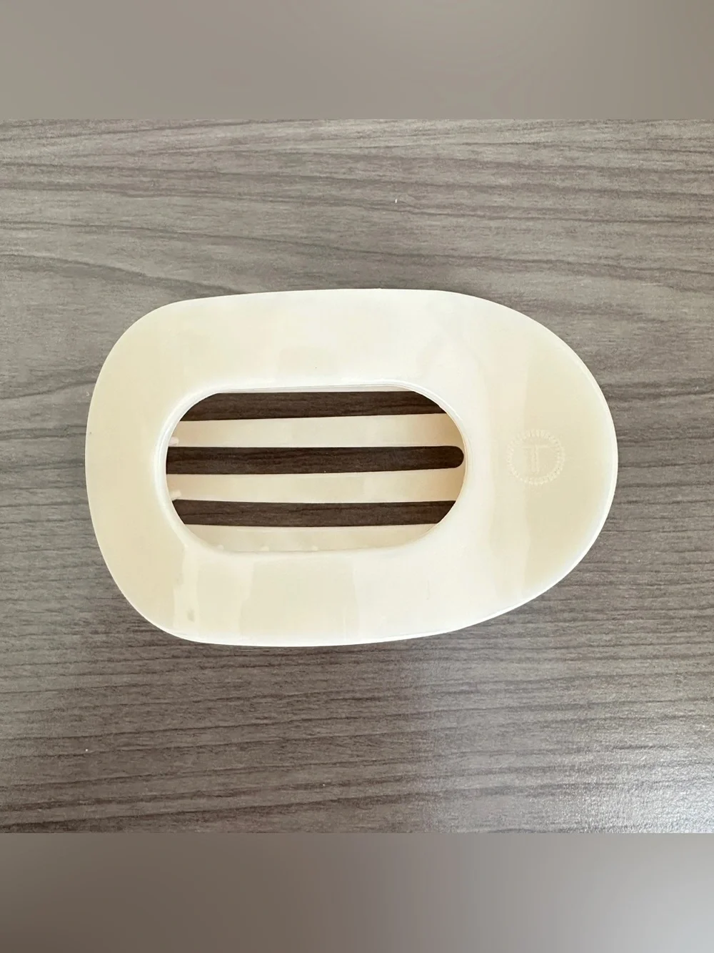Teleties Large Flat Round Clip
